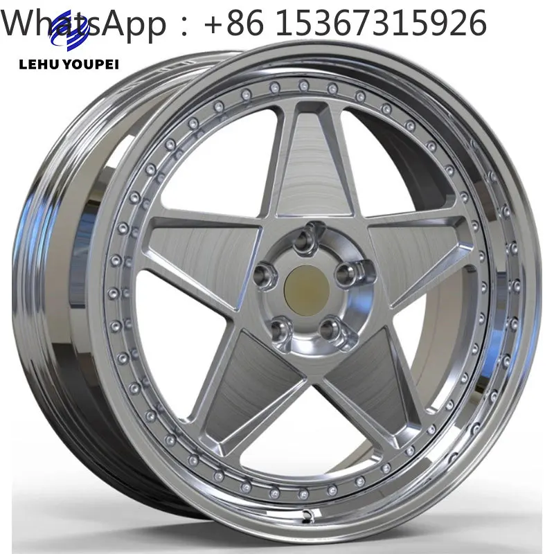 

18-24 Inch 5x114.3/120/130 Polished Custom Forged Aluminum Alloy Wheel Rims