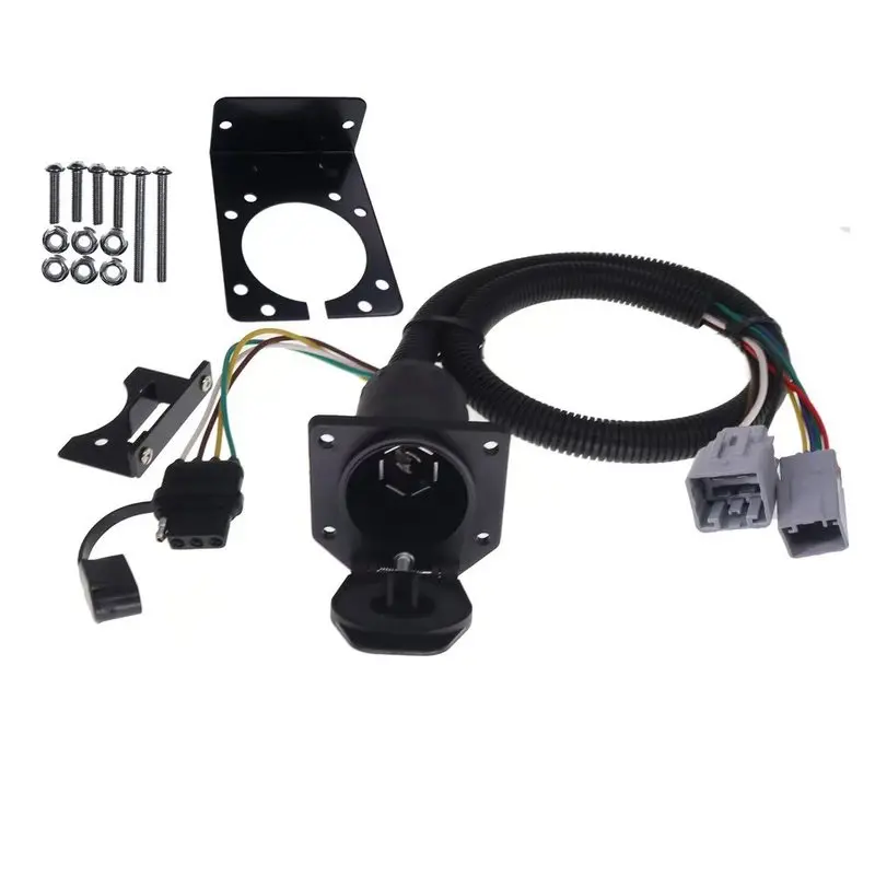Trailer Wiring Kit For Land Rover LR4 2010-2013 VPLAT0013 Replacement 4 Pin 7 Way Tow Harness
