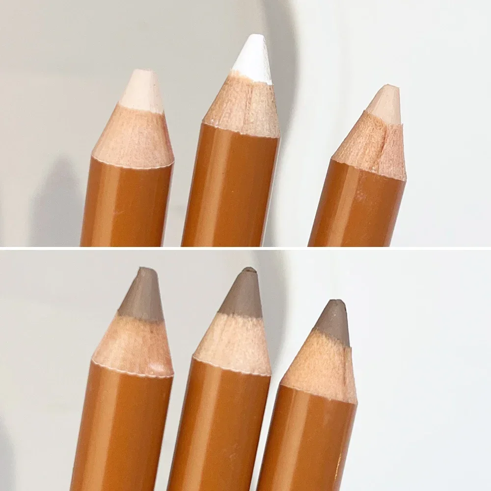 Doppelseitiger Konturierungsstift, Nasenschatten, Bildhauerei, Gesichtsaufhellung, Korrektor, natürlicher 3D-Textmarker, Schattierstift, koreanisches Make-up