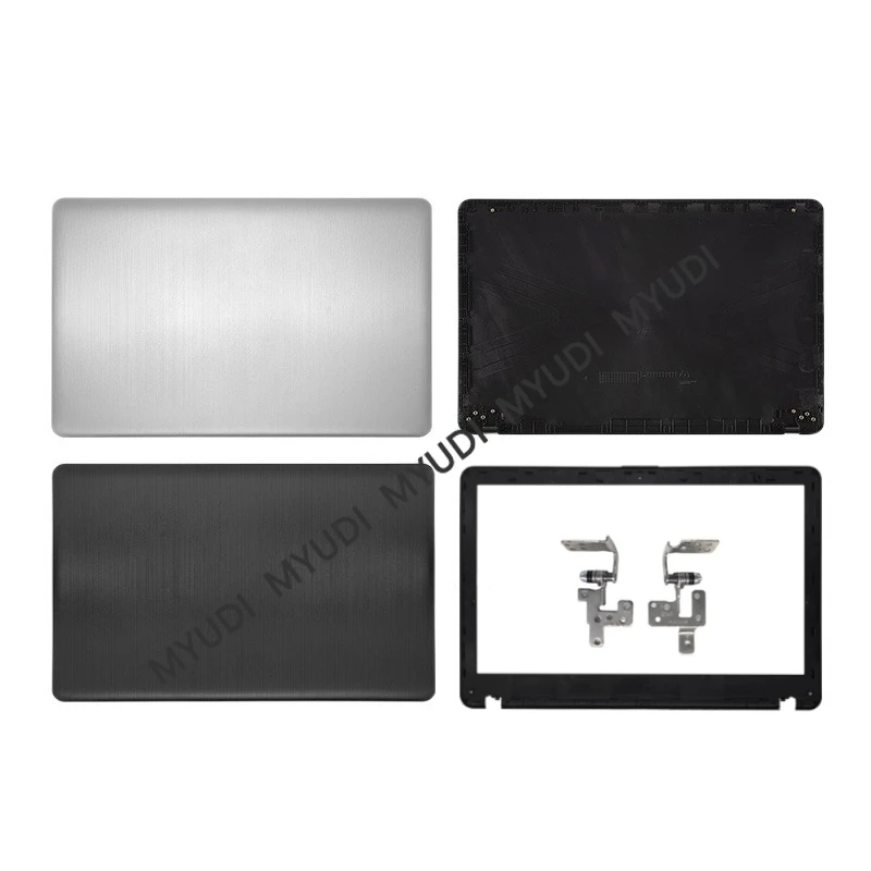 New LCD Back Case For ASUS X540 X540L X540LA X540LJ X540S X540SA X540SC A540 F540 R540 Rear Lid Back Cover Front Frame LCD Hinge