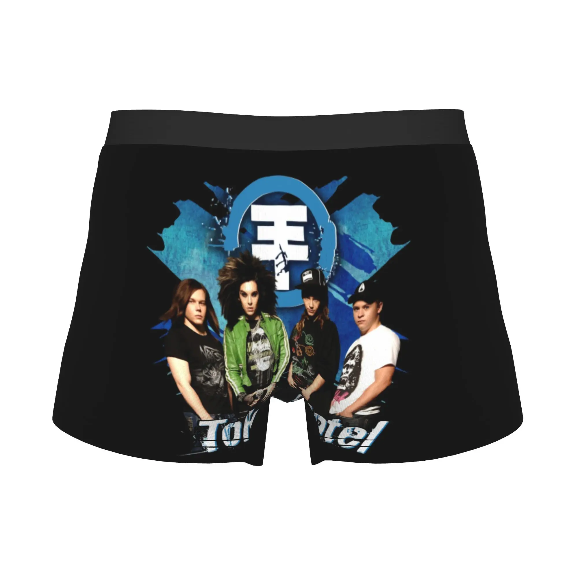 Novelty Pop Rock Band T-Tokios H-Hotels Boxers Shorts Panties Men's Underpants Breathable German Briefs Underwear