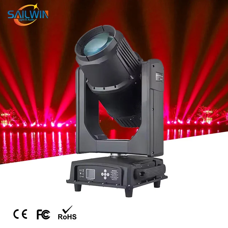 

Sharpy 480W Waterproof Lyre Stage Moving Head Light Outdoor IP65 Moving Head DMX512 Beam Searchlight For Event Concert Theater