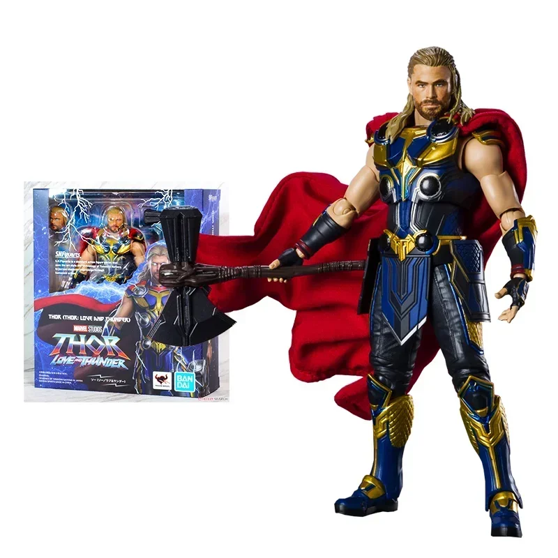 

BANDAI Mighty Thor 4 S.H.Figuarts Thor Jane Foster Action Anime Figure Model Kit Completed Thor: Love and Thunder