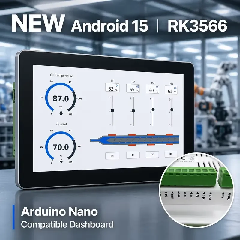 Professional Android Screen for Arduino Nano RK3566 7