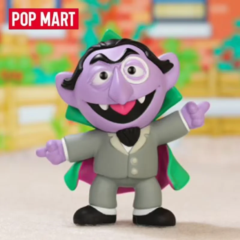 

POP MART Основы Улица Сезам, натуральная глухая коробка, загадочная коробка, сумка для догадок, игрушки, кукла, милая аниме-фигурка, настольная
