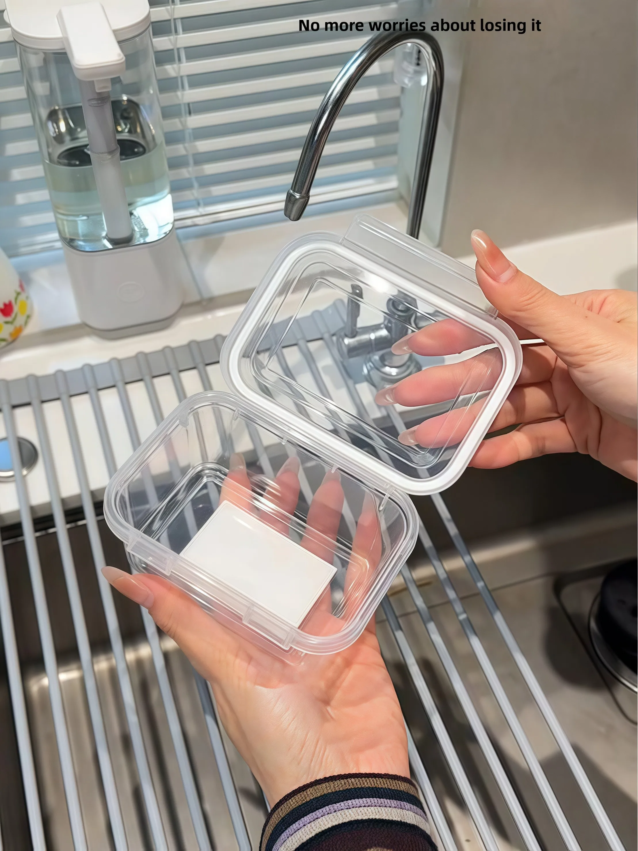 

Food ade Sed Preservation Box Single Button Refrigerator Storage Container Microwave Se Cooking Organizing Box Household