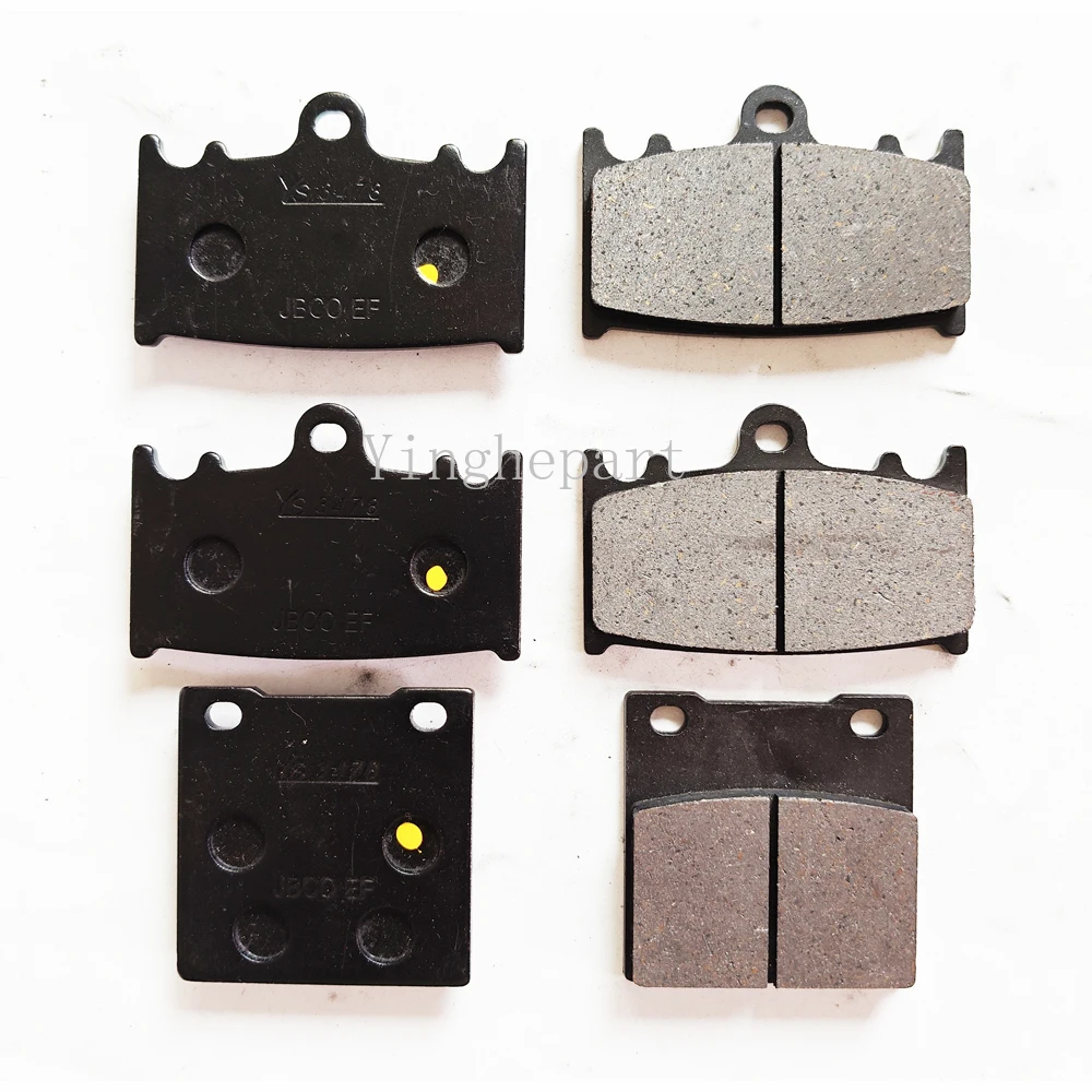 Front Rear Brake Pads For KAWASAKI ZZR1100ZX 1993 1994 1995 1996 1997 1998 ZZR 1100ZX ZZR1100 ZX