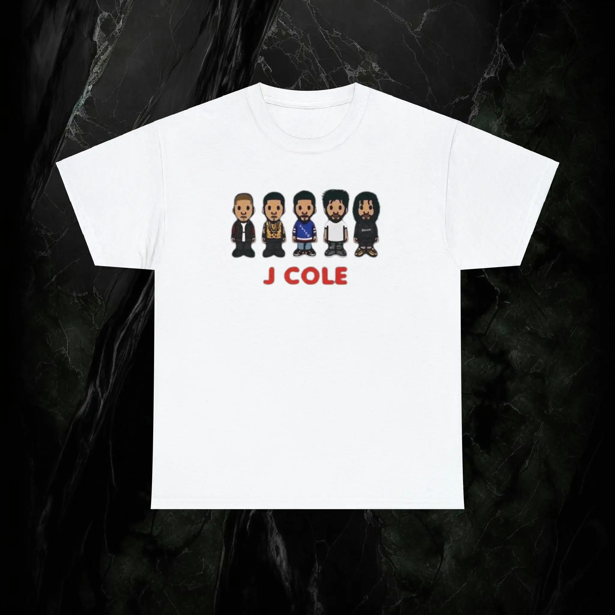 J Cole T Shirt Goat Rapper Middle Child Forest Hill Drives Rap Lover GifT Cool Hip Hop The Come Up