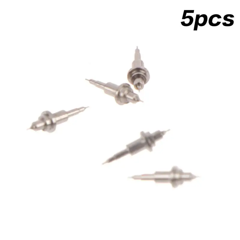 5Pcs Universal Compatible Pocket Watch Balance Wheel Axle Cores Sharp Pendulum Pivot Axis for Watch Repair Parts