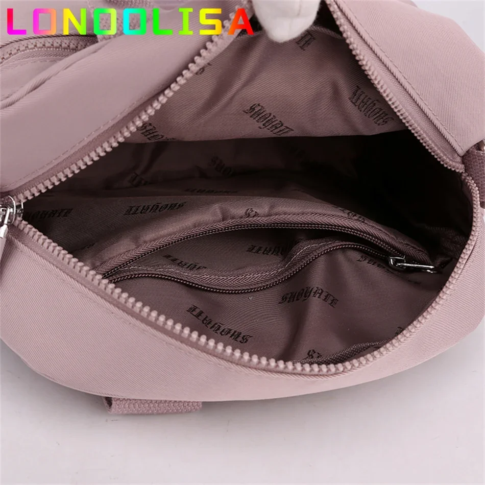 Many Pockets Casual Tote Women Shoulder Waterproof Handbag Travel Crossbody Messenger Sac Large Capacity Hand Bag for Lady 2024