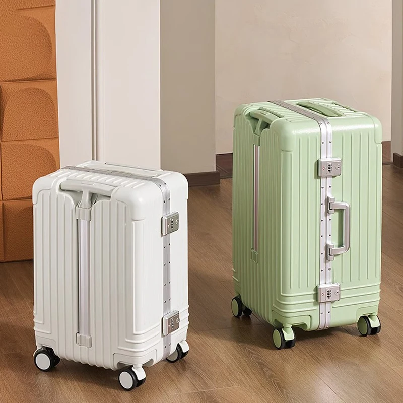 Aluminium Frame 20 Child Luggage  24 Large Capacity Suitcase 1-4 years old Children can sit and ride Travel Suitcase on Wheels