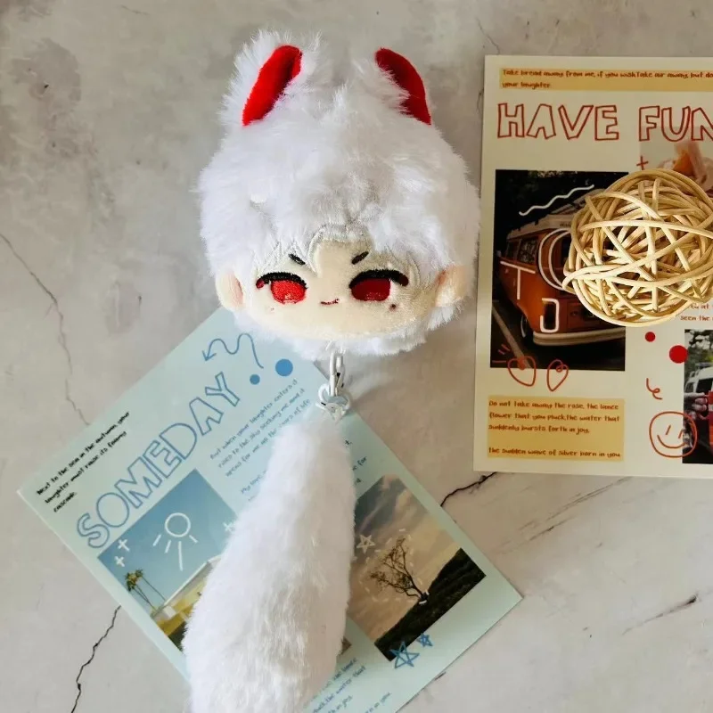 

Игра Love and Deepspace Sylus Kawaii Dango, кулон, брелок, аниме, плюшевая кукла, 8 см, хлопковая мини-игрушка для косплея, коллекция фанатов, подарок