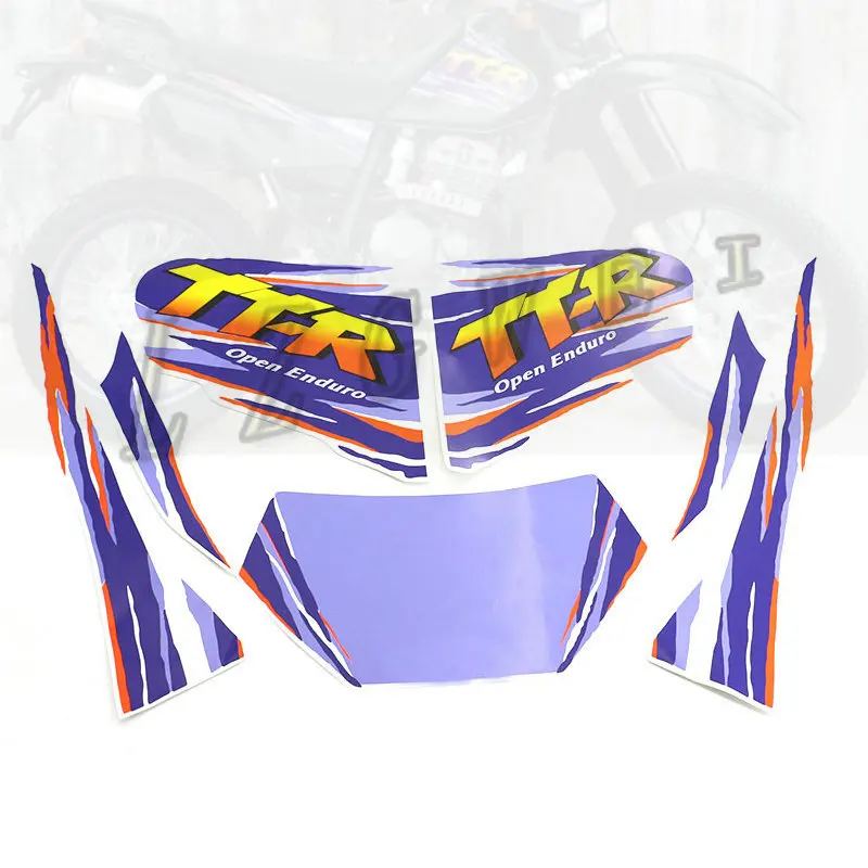 

Motorcycle Off-road Sticker Decals Full Set Of Whole Car Fuel Tank For Yamaha TTR250 TTR 250 Small TTR