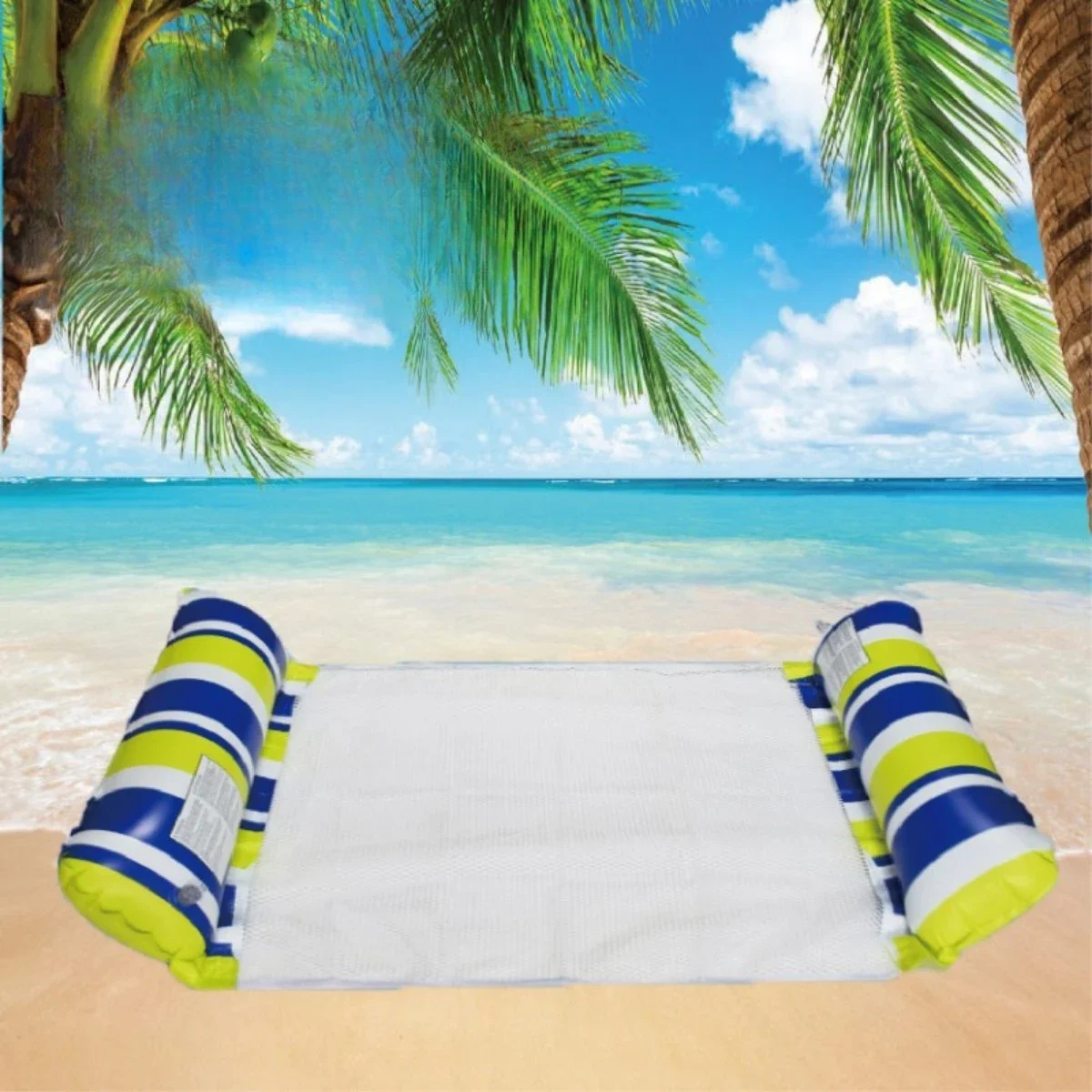 Versatile Inflatable Pool Foldable Water Hammock Lounger for Adults, Ideal for Swimming Pool, Beach, Water Activities Pool tools