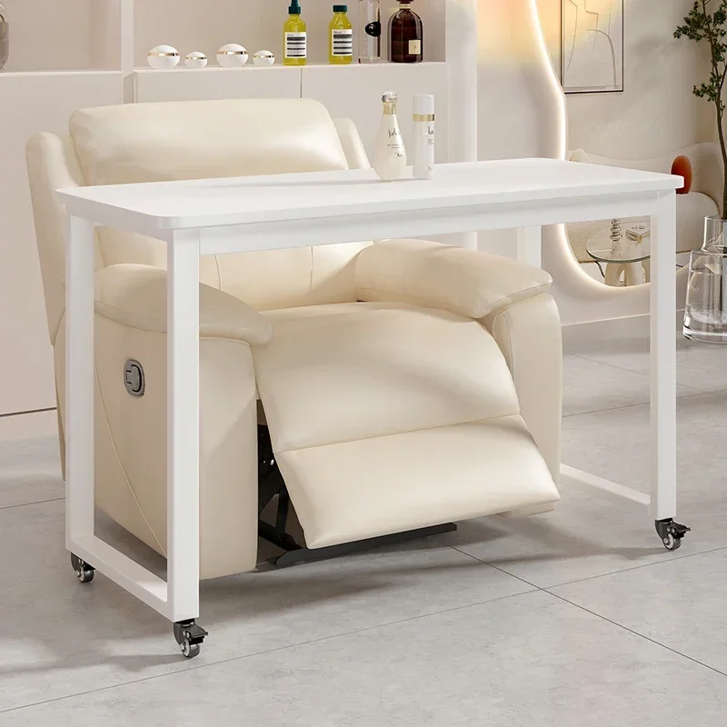 

Nordic Simple Style Nail Tables Beautify Manicure Movable Storage Nail Tables Professional Aesthetictable Salon Furniture
