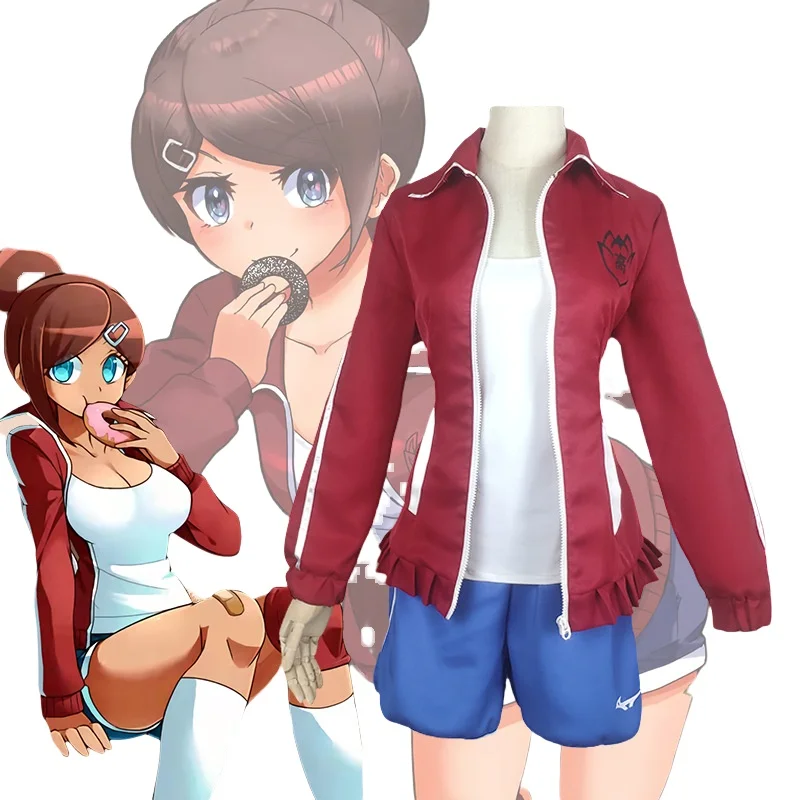 Asahina Aoi Cosplay Game Costume Wig Anime Halloween Party Suit