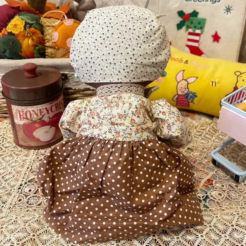 Mollydoll Handmade Diana Cloth Doll 41cm Country Style Stuffed Plush Toy Home Decor Ornament Perfect Gift Kids And Family