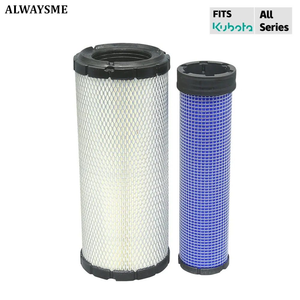 ALWAYSME Tractor Air Filter For Kubota Tractor, Excavator,Skid , 59800-26110 3A111-19130