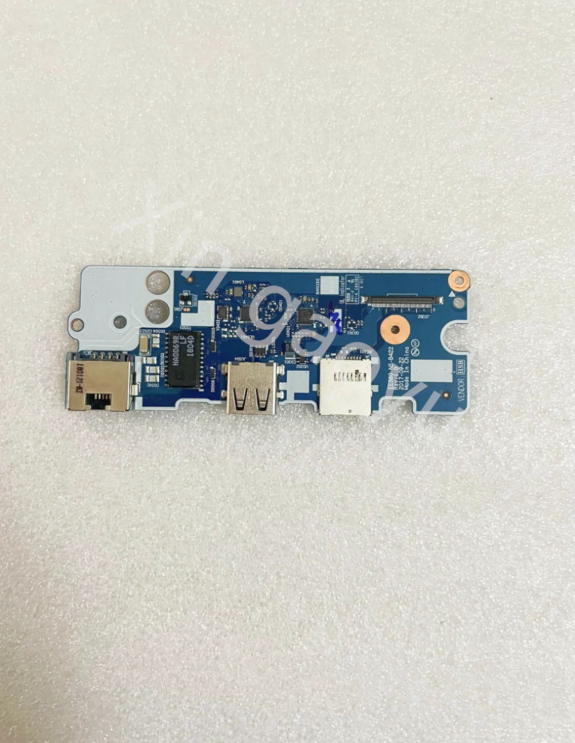 NS-B422 Original For Lenovo Thinkpad E580 Usb & WLAN RJ45 Power Button Connector Board ﻿Test perfectly