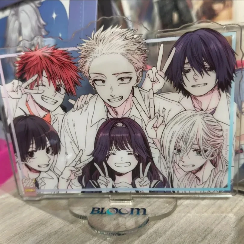 Picture 4: Kaoru Hana Wa Rin To Saku Group Photo Acrylic Stand Tsumugi Rintaro Figure Waguri Kaoruko Standee Display Anime Goods Collection