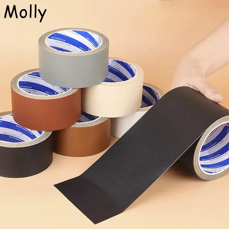 Self-Adhesive Leather DIY PU Leather Repair Patches Fix Leather Sticker for Sofa Car Seat Table Chair Bag Shoes Bed