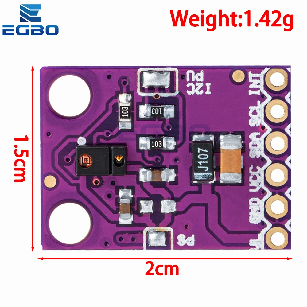 Sensor RGB de proximidad, detección de gestos y postura sin contacto, 1 piezas, APDS-9930, APDS-9960