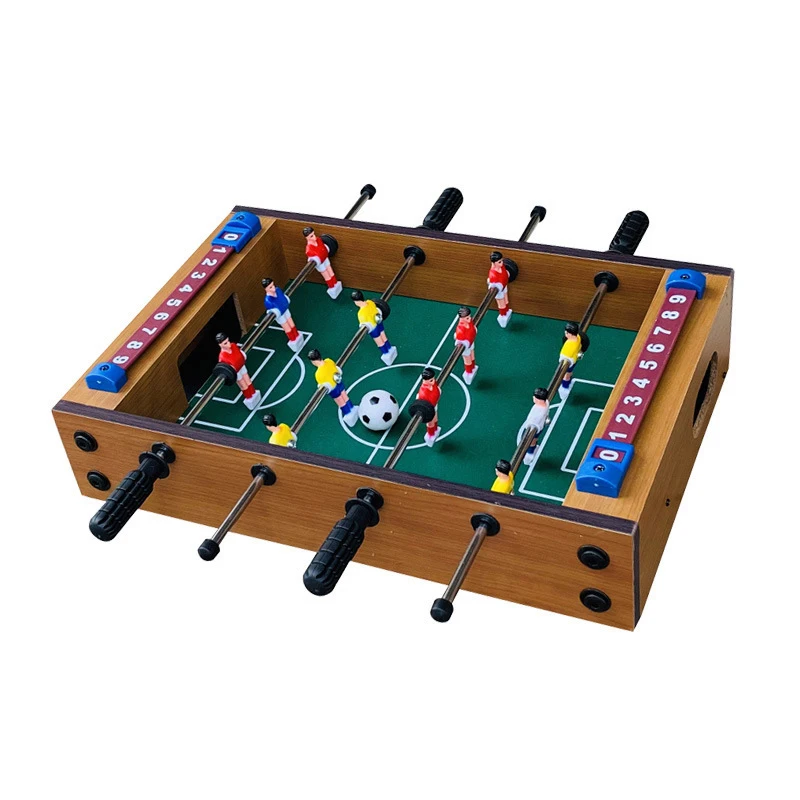 Six-Bar Table Foosball Wooden Machine Tables Football Game Children Toy Gift On For Home Party DIY Soccer Tables Entertainment