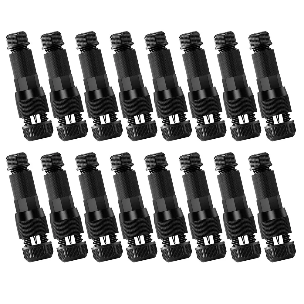 

16 Pcs Low Voltage Cable Accessory Cord Connector for Landscape Lighting Garden Practical Connectors