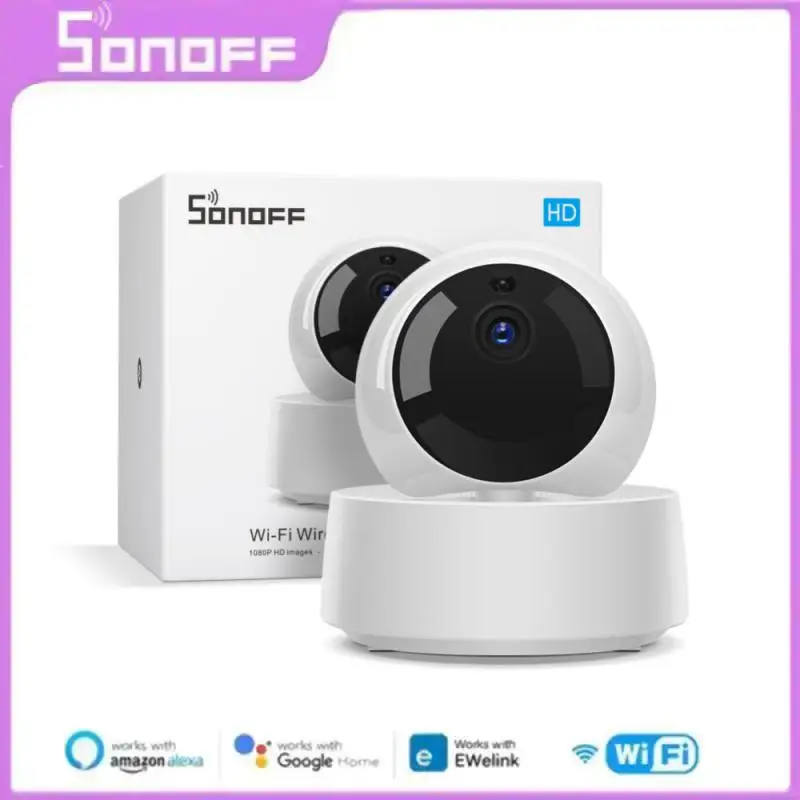 

SONOFF 1080P HD IP Security Camera WiFi Wireless APP Controled GK-200MP2-B Motion Detective 360° Viewing Activity Alert Camera