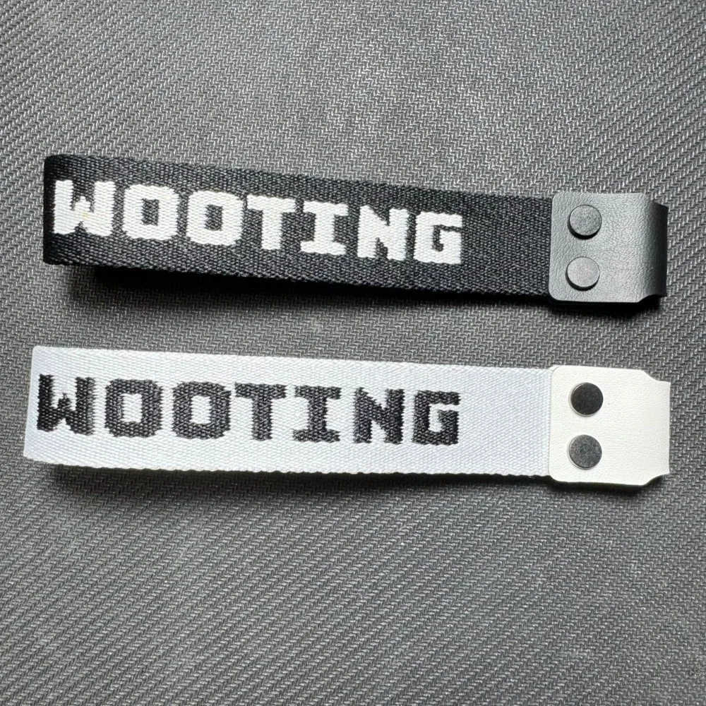 Custom Anime Embroidery Keyboard Strap for Wooting Personalized Customized Mechanical Keyboard Decoration Streamer