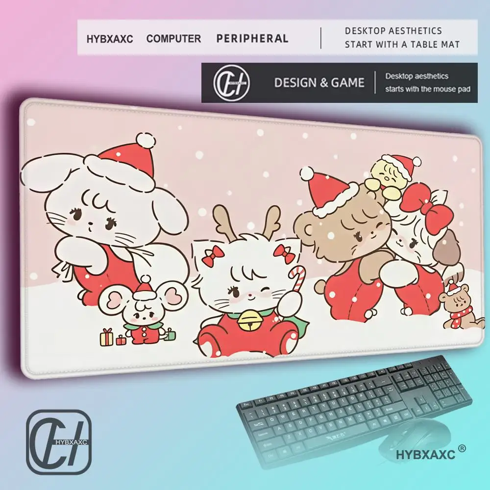 Esports PC peripherals kawaii M-i K-ko Cartoon Mouse Pad Desk Mat With Pad Gaming Accessories Prime cute Gaming XXL Keyboard Mat