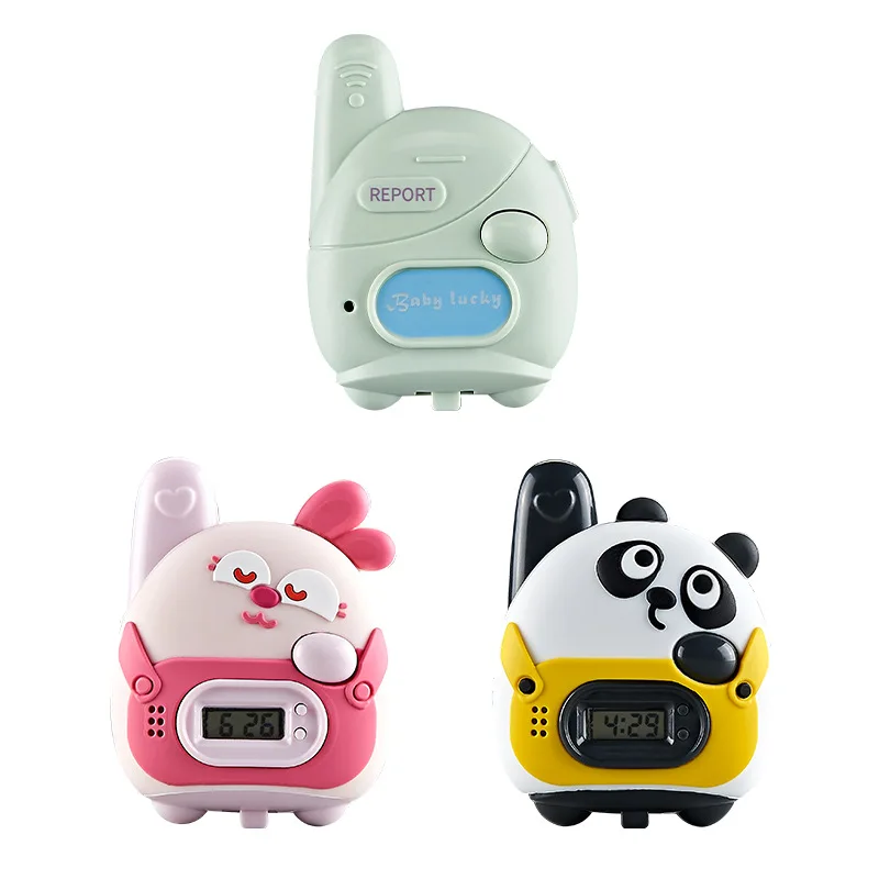 Crianças relógio sem fio walkie-talkie brinquedos eletrônicos 300 metros chamada sem fio walkie-talkie interação pai-filho brinquedo presente