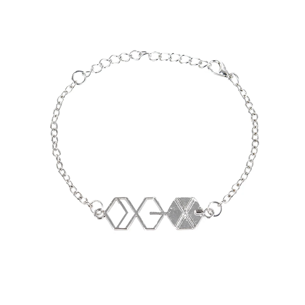 Fashion Charm EXO Bracelets Jewelry EXO Pendant Necklace For Men And Women Jewelry Gifts