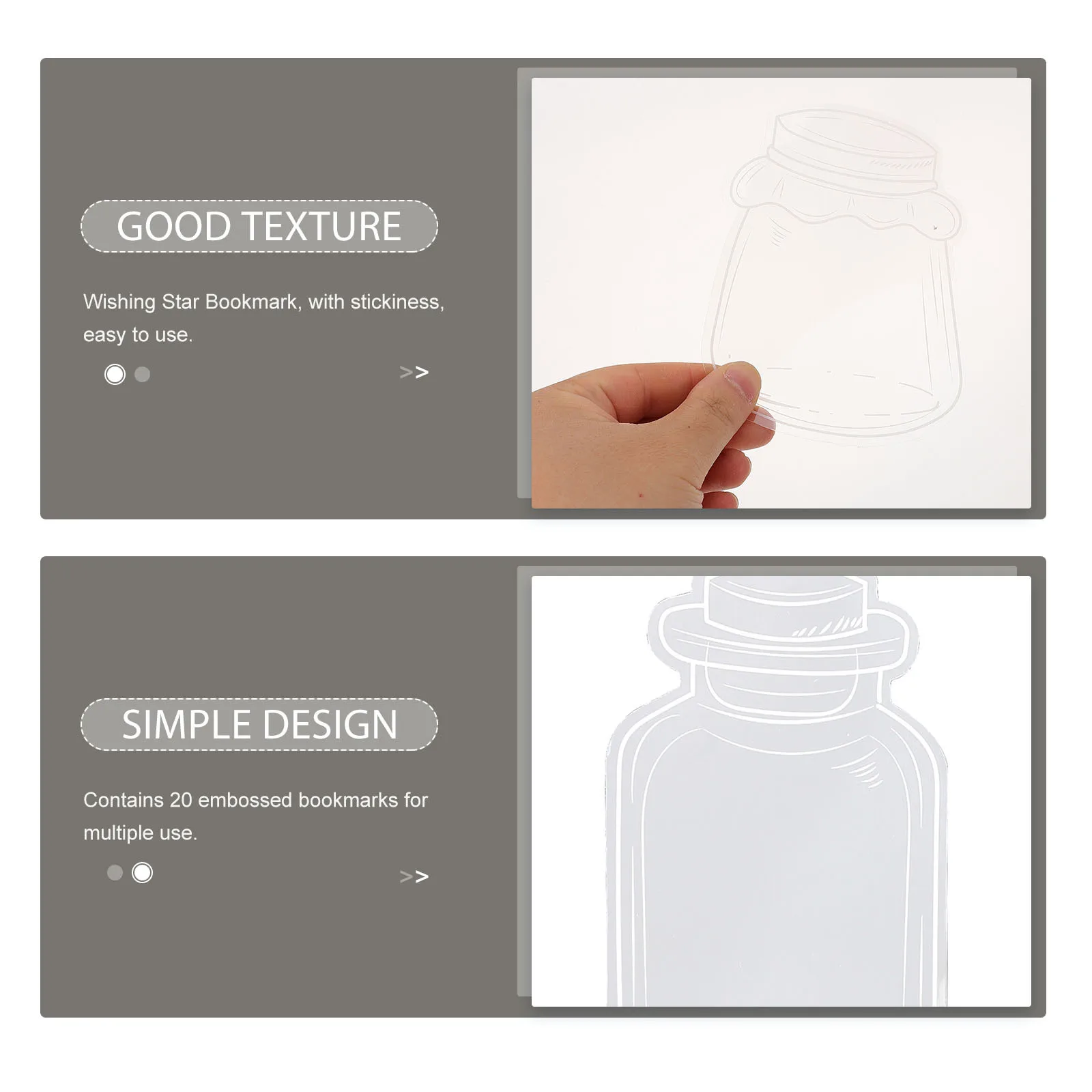 

20Pcs Pressed Dried Flowers Bookmark Material Pack DIY Flower Bookmark for Crafting Kawaii Book Marker Gift Idea