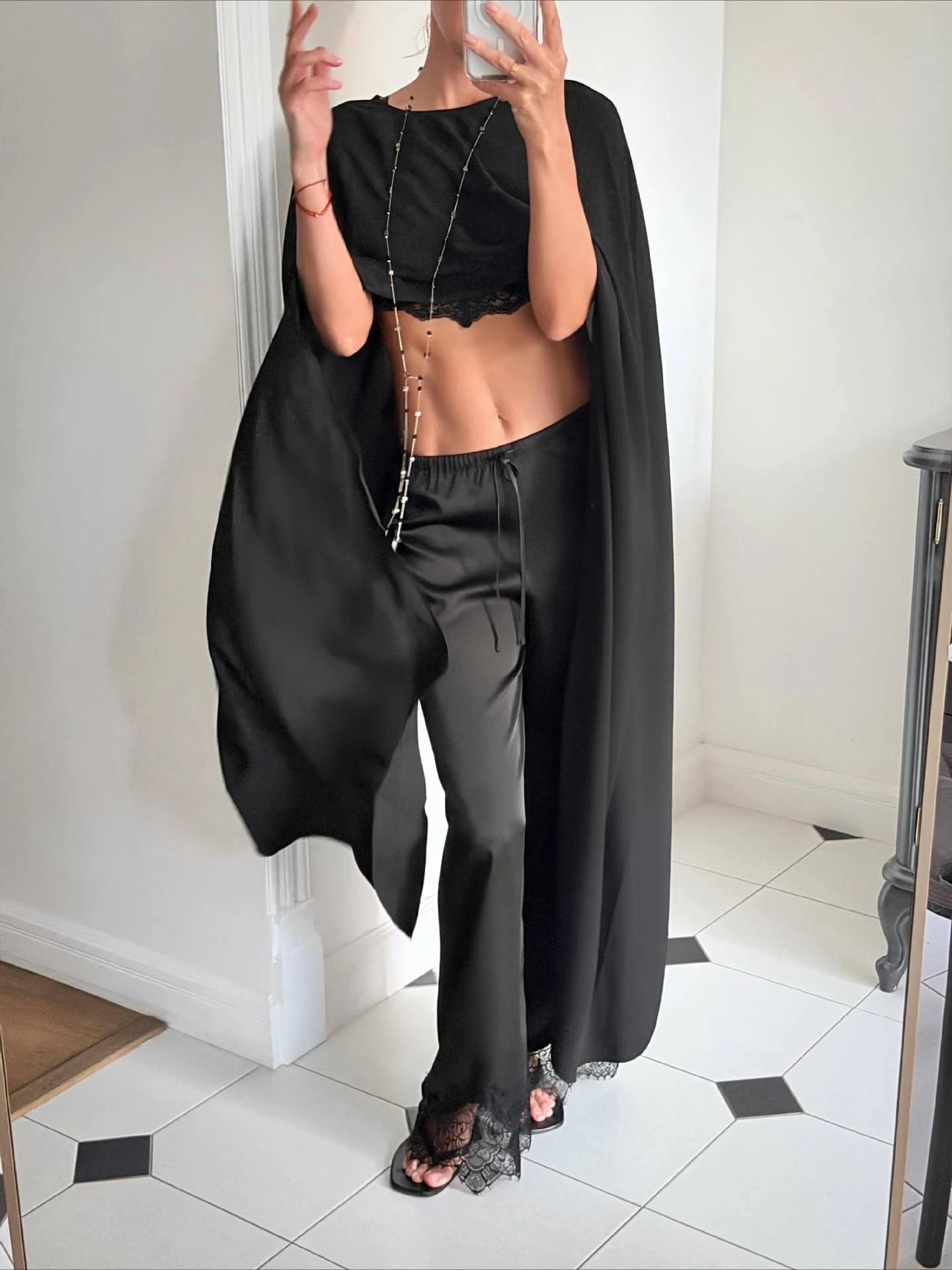 Fashion Casual See-through Long Cover-ups Women's Sexy O-neck Hollow Out Solid Tops Female Holiday Beach Blouse Top Streetwear view 6