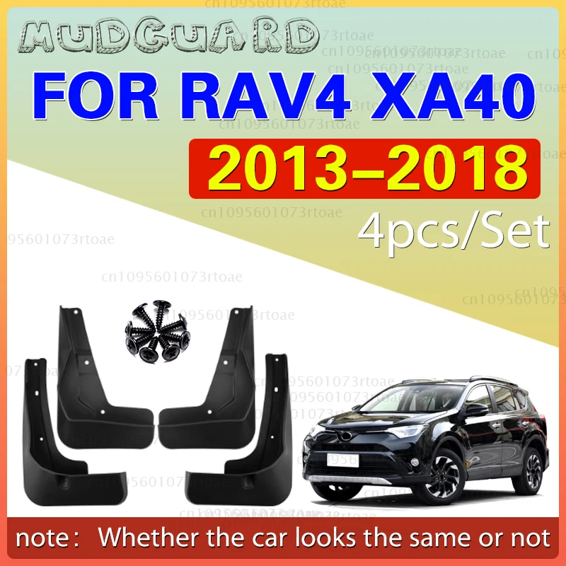 

4x For Toyota RAV4 RAV 4 XA40 2013 2014 2015 2016 2017 2018 Mud Flaps Mudguards Splash Guards Fender Flare Wheel Car Accessories