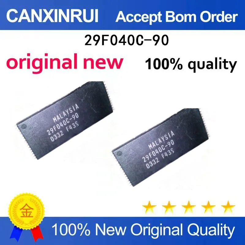 

(5-100 Pieces) Brand new stock 29F040C-90 MBM29F040C-90PF TSSOP32