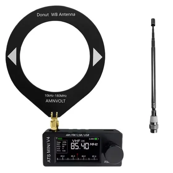 

2026 SI4732 Portable Radio 0.5-108 MHz LSB USB AM FM Mini Pocket Radio