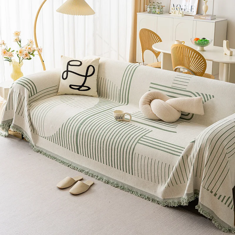 Vintage Chenille High-end Sofa Cover Cloth Universal in All Seasons Sofa Towel One-piece Full-cover Cover Blanket Dirtresistant