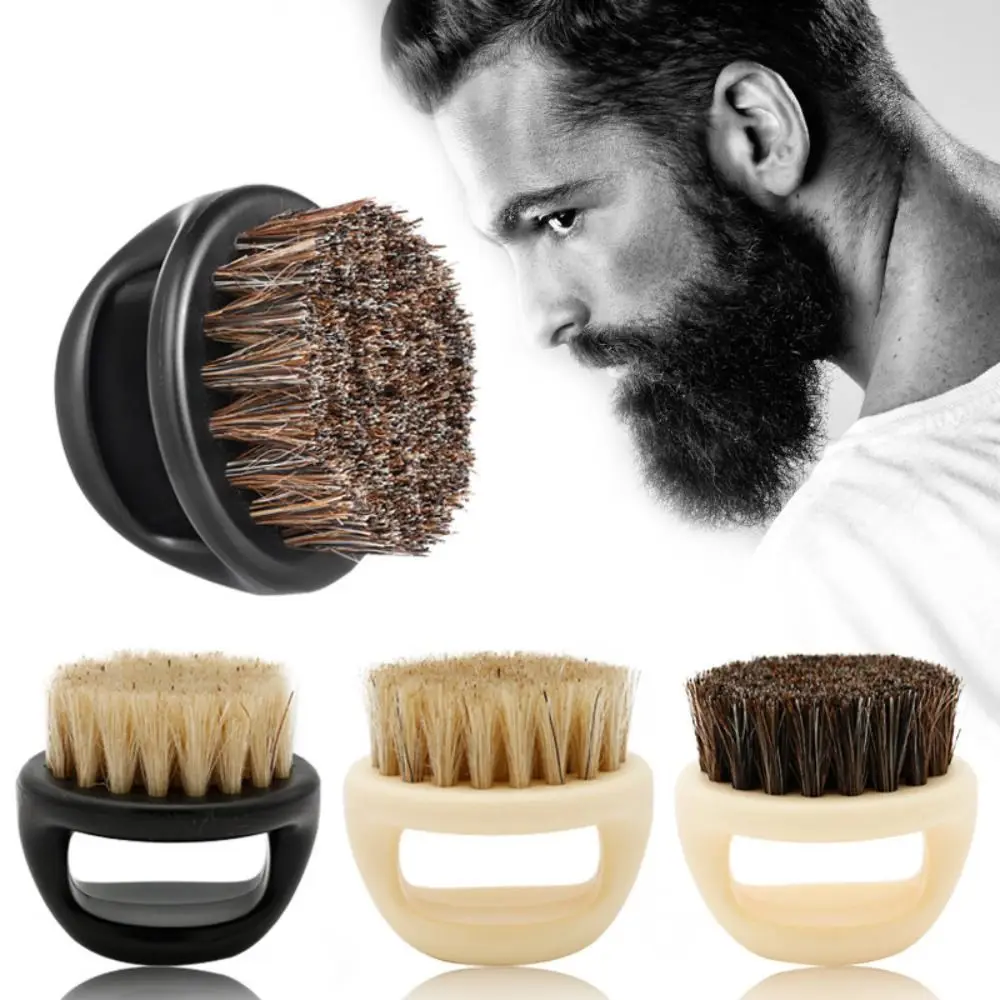 Professional Special Beard Brush Vintage Hairdressing Barber Brush Grooming Hair Styling Tools Barber Shop view 2