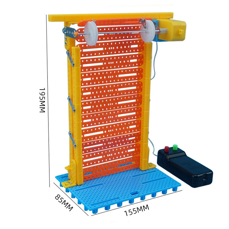 Zdalnie sterowane zabawki dla chłopców do drzwi zwijane DIY drewniana technologia gadżet łodyga dzieci zabawki naukowe fizyka zabawki edukacyjne dla