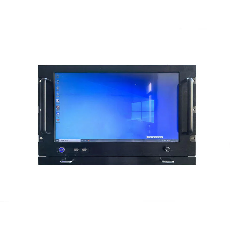 

IP network host 15.6 inch network broadcast system control intelligent touch screen server ip digital broadcast