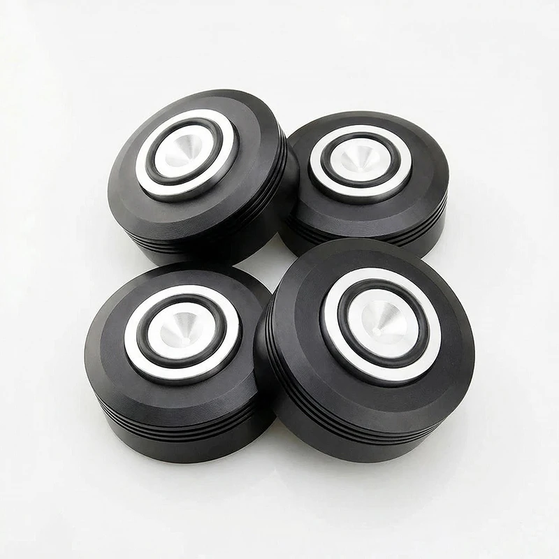 Aouyade 4PCS 50*20mm hi-end Speaker Feet Aluminum Alloy Amplifier Stand DISCS Turntable CD Player Computer DAC Machine Base