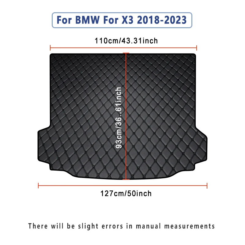 الحصير سيارة جذع لسيارات BMW X3 2025 2024 2023 2022 2021 2020 2019 2018 2017 2016 2015 2014 2013 2012 2011 اكسسوارات السيارات #5