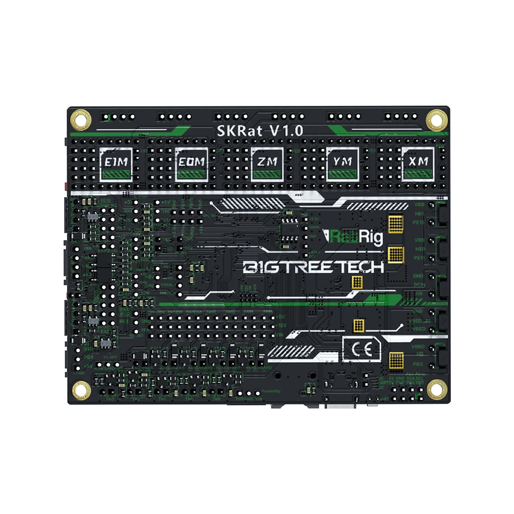 Imagem -03 - Bigtreetech-placa-mãe para Impressora 3d 32 Bit Raspberry pi Onboard Can Bus Pi4b Cb1 Tft35 e3 V3.0 V-minion V-core Onboard V1.0