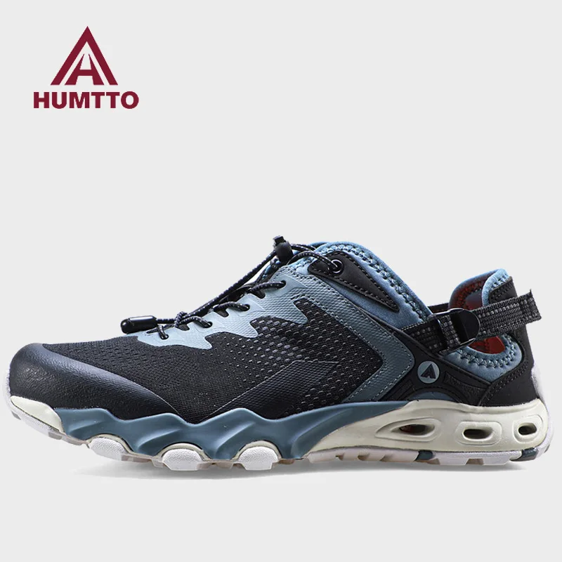 humtto Upstream Shoes men  water Aqua Shoes hiking shoes Breathable Mesh Quick drying Outdoor Trekking Wading sports Sneakers