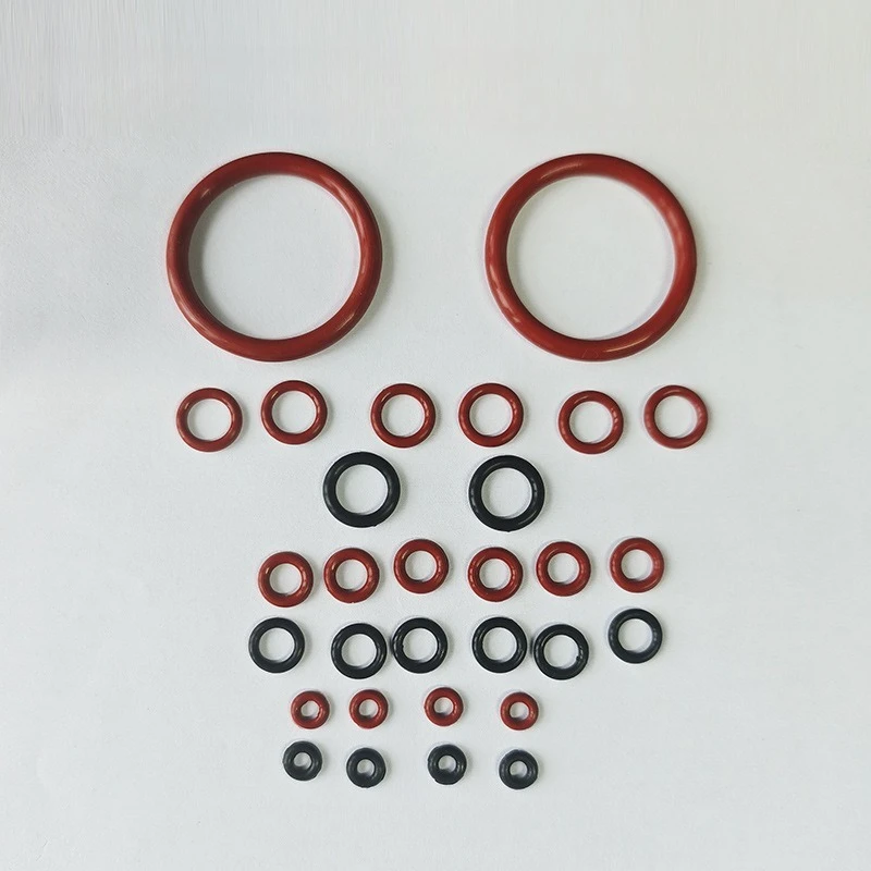

30/40pcs O-Ring Seal Kit Silicone Gasket For Saeco Coffee Machine Brewing Group Spout Connector Sealing Rings Accessories