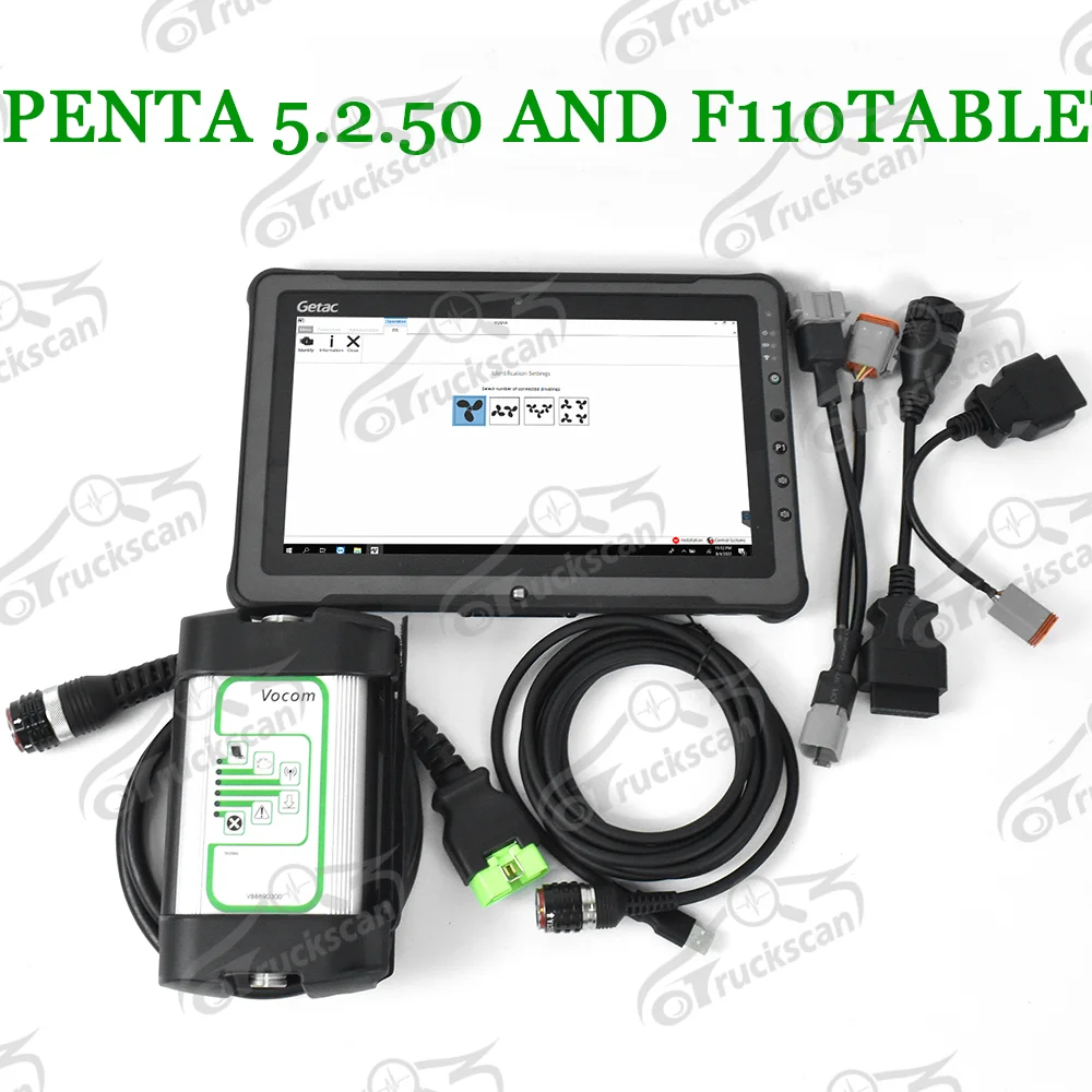 for PENTA VODIA5 software for penta diagnostic tool for marine engine Industrial generator diagnosis vodia scanner tool and F110