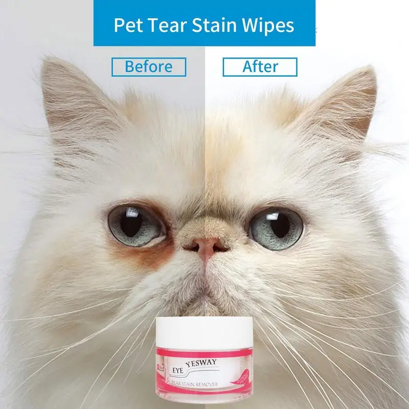 Pet 20g Dog Cat Eye Tear Stain Remover Powder Keep Puppies Eye Area Dry Pet Eye Teat Stain Cleaner Mild For Traveling, Camping