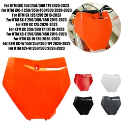 Motorcycle Plastic Cover Front Number Plate Registration Fender For KTM XCF250 XCF450 XCW250 XC XCF XCW XCFW EXC EXCF SX SXF